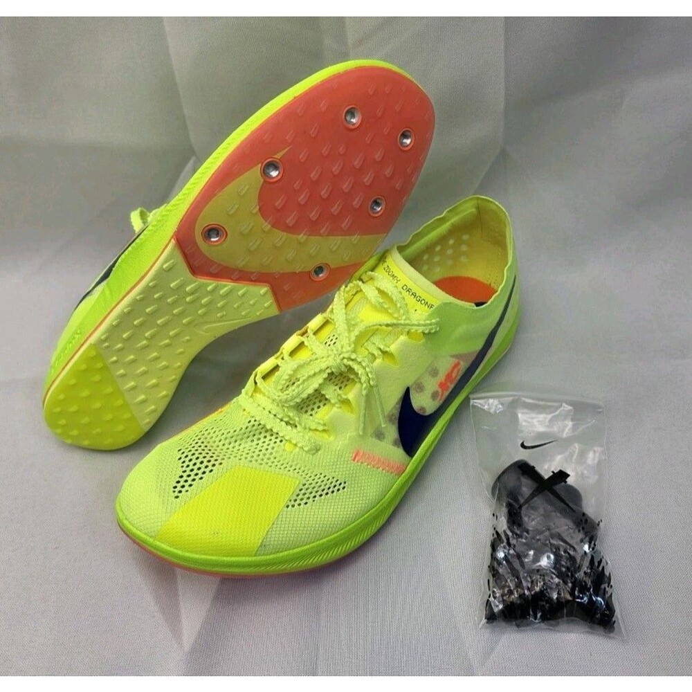 New Nike ZoomX Dragonfly XC Men's Size 6 Volt Racing Running Spikes DX7992-701